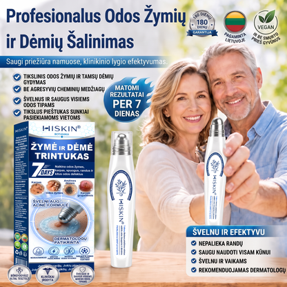 🪶🌟Oficiali parduotuvė | ✅️👩‍⚕️ 𝐇𝐈𝐒𝐊𝐈𝐍® 7 dienų odos išaugų ir dėmių šalinimo priemonė (𝐫𝐨𝐥𝐥-𝐨𝐧 𝐚𝐩𝐥𝐢𝐤𝐚𝐭𝐨𝐫𝐢𝐮𝐬: 𝐛𝐞 𝐬𝐤𝐚𝐮𝐬𝐦𝐨 𝐢𝐫 𝐫𝐚𝐧𝐝ų) 🌳