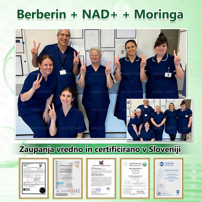 📢📢ANGELTRAP® Moringa × Berberin × AMPK 10-v-1 Metabolična podpora, obliž z nanotehnologijo mikroiglic 🇸🇮 (Dovolj je enkrat na dan, vidni rezultati v 7 dneh) ✅ Za debelost, ohlapno kožo, sladkorno bolezen, spalno apnejo, težave s sklepi in številne druge