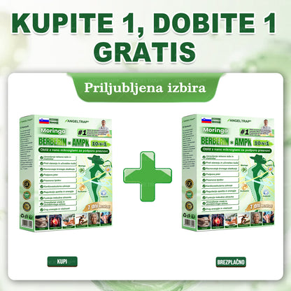📢📢ANGELTRAP® Moringa × Berberin × AMPK 10-v-1 Metabolična podpora, obliž z nanotehnologijo mikroiglic 🇸🇮 (Dovolj je enkrat na dan, vidni rezultati v 7 dneh) ✅ Za debelost, ohlapno kožo, sladkorno bolezen, spalno apnejo, težave s sklepi in številne druge