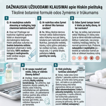 🪶🌟Oficiali parduotuvė | ✅️👩‍⚕️ 𝐇𝐈𝐒𝐊𝐈𝐍® 7 dienų odos išaugų ir dėmių šalinimo priemonė (𝐫𝐨𝐥𝐥-𝐨𝐧 𝐚𝐩𝐥𝐢𝐤𝐚𝐭𝐨𝐫𝐢𝐮𝐬: 𝐛𝐞 𝐬𝐤𝐚𝐮𝐬𝐦𝐨 𝐢𝐫 𝐫𝐚𝐧𝐝ų) 🌳