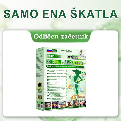 📢📢ANGELTRAP® Moringa × Berberin × AMPK 10-v-1 Metabolična podpora, obliž z nanotehnologijo mikroiglic 🇸🇮 (Dovolj je enkrat na dan, vidni rezultati v 7 dneh) ✅ Za debelost, ohlapno kožo, sladkorno bolezen, spalno apnejo, težave s sklepi in številne druge